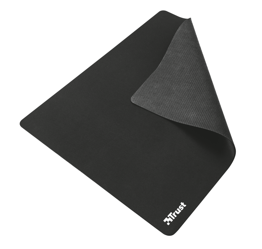 Trust podloga za miš, Mveličina, glatka saprotukliznim dnom, crna boja