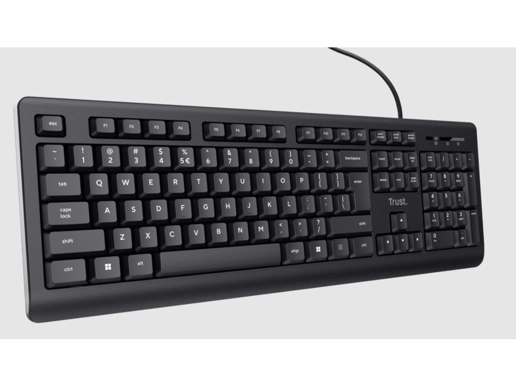 Trust Basics žičana tastatura, US lokalizacija, spill resist - Image 2
