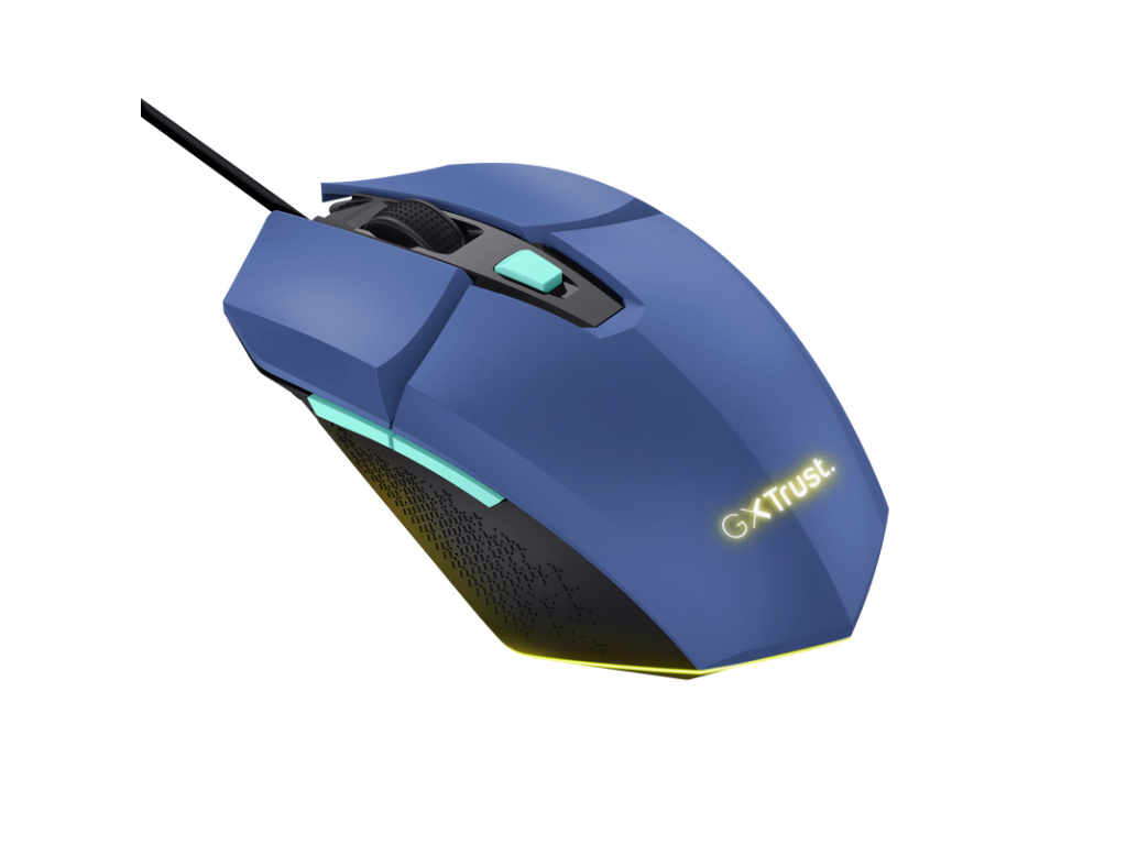 Trust GXT109B Felox gaming miš, žičani, plavi - Image 2