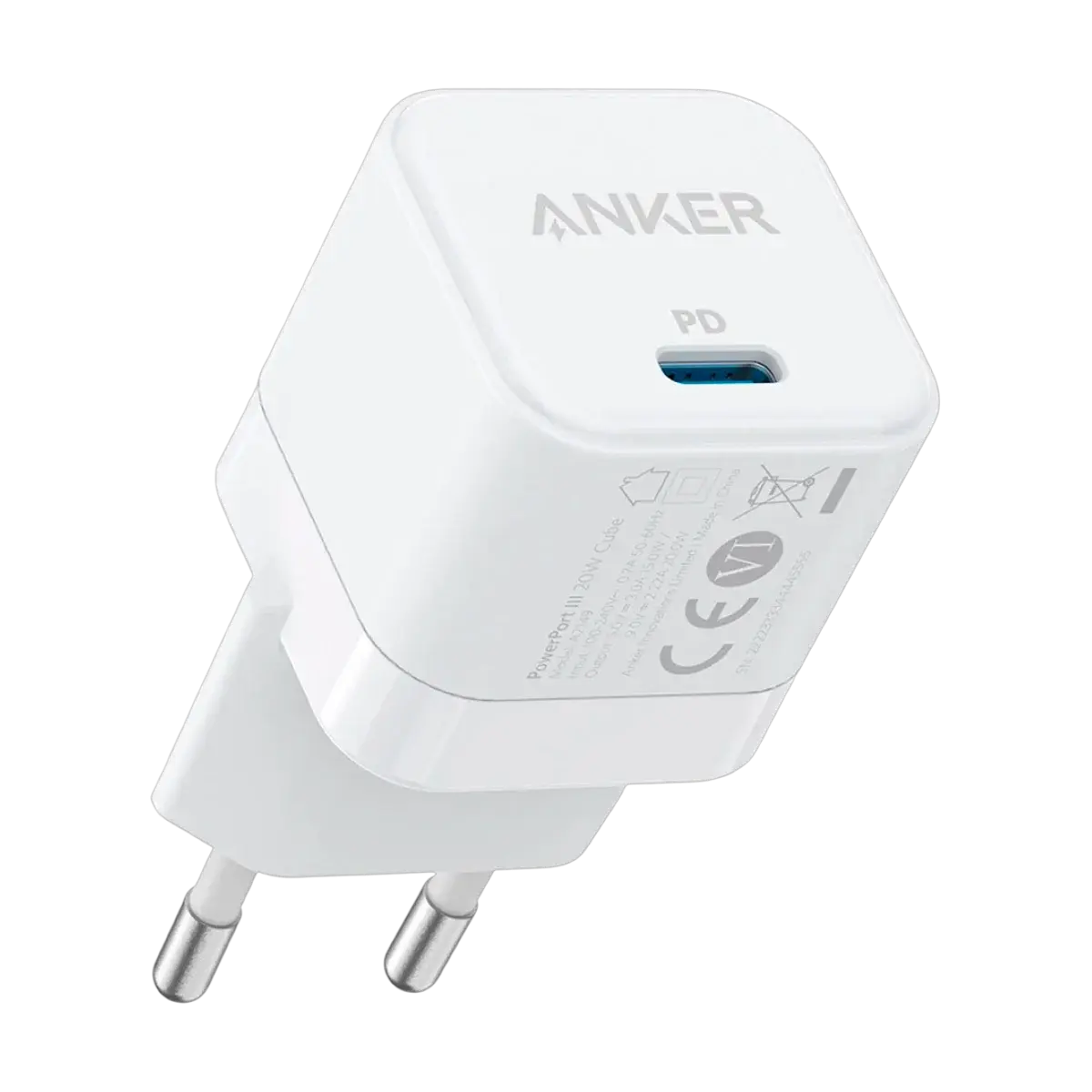 ANKER POWERPORT 3 20W BIJELI