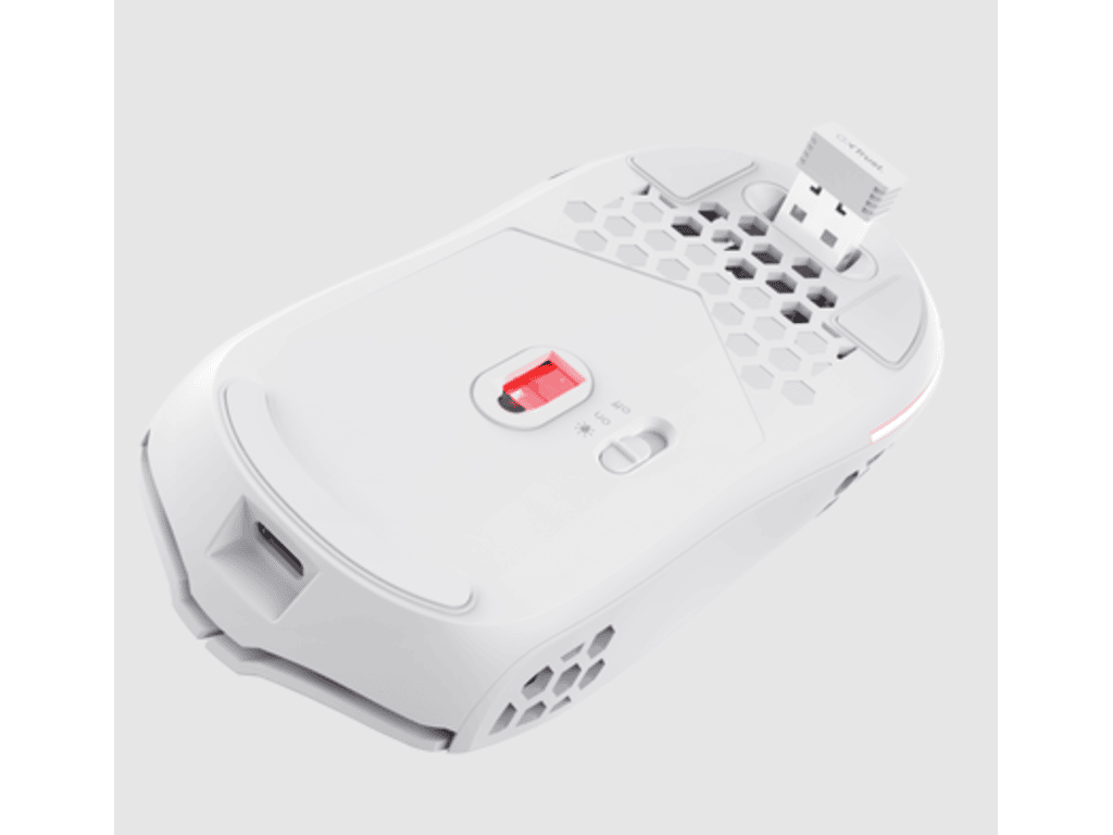 Trust GXT 929 Helox ultralagani wireless gaming miš,4800 dpi, bijeli - Image 3