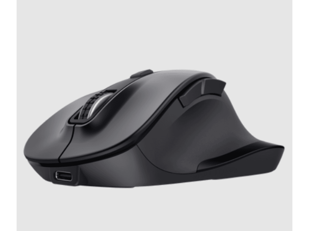Trust Fyda multi-devicewireless miš, USB-C, optičkisenzor, 800-2400 dpi, crni - Image 2