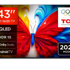 TCL 43"S5L FHD QLED Android TV60Hz, 300 nits