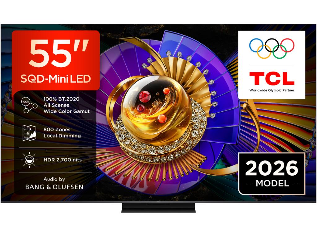 TCL 55"C7L 4K SQD-Mini LED;UHD 144Hz/288Hz FHD Google TV;B&O, 800 zones, 2700 nits - Image 3