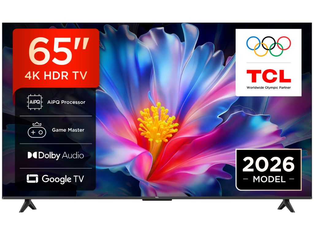 TCL 55"P6L 4K UHD Google TV60Hz, VRR, 270 nits