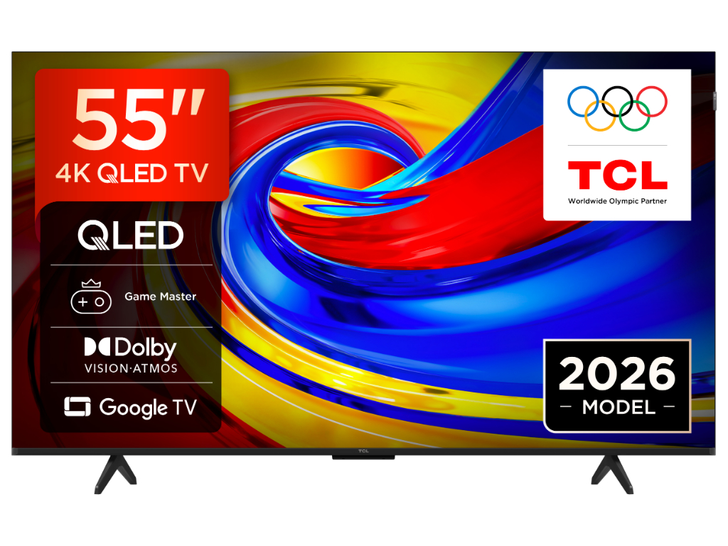 TCL 55"P7L 4K QLED Google TV60Hz, VRR, Dolby Armos;Dolby Vision, 400 nits