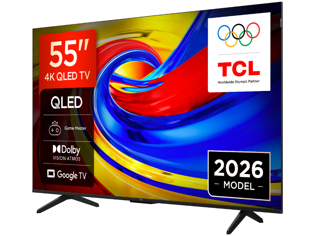 TCL 55"P7L 4K QLED Google TV60Hz, VRR, Dolby Armos;Dolby Vision, 400 nits - Image 2