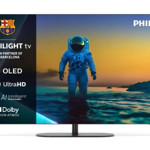 Philips 65''OLED820 4K GoogleAmbilight s 3 strane; 2.1 HDMI; P5 AI perfect; panel 120 HZ