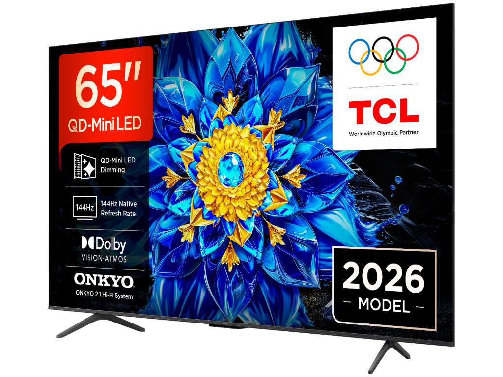 TCL 65"P8L 4K QLED Google TV;QD-Mini LED Dimming 144HzOnkyo 2.1, D.Atmos, D.Vision 450 nits - Image 2