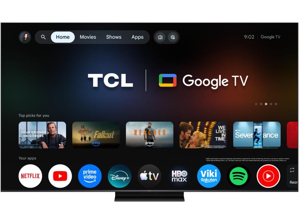 TCL 75"C7L 4K SQD-Mini LED;UHD 144Hz/288Hz FHD Google TV;B&O, 1352 zones, 3000 nits - Image 5