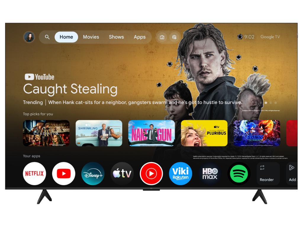 TCL 85"P7L 4K QLED Google TV;60Hz, VRR, Dolby Atmos;Dolby Vision, 450 nits; Onkyo 2.1ch - Image 5