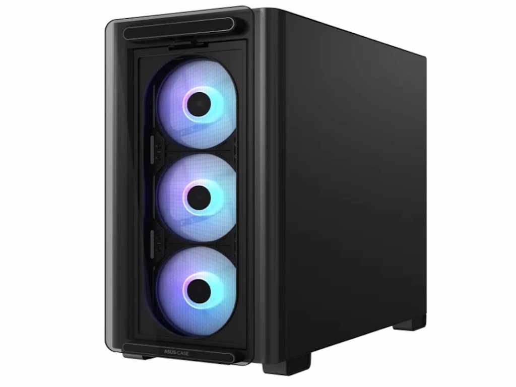 ASUS CASE A23 PLUS TG ARGBBlack, Micro-ATX,4x ARGB fans - Image 2
