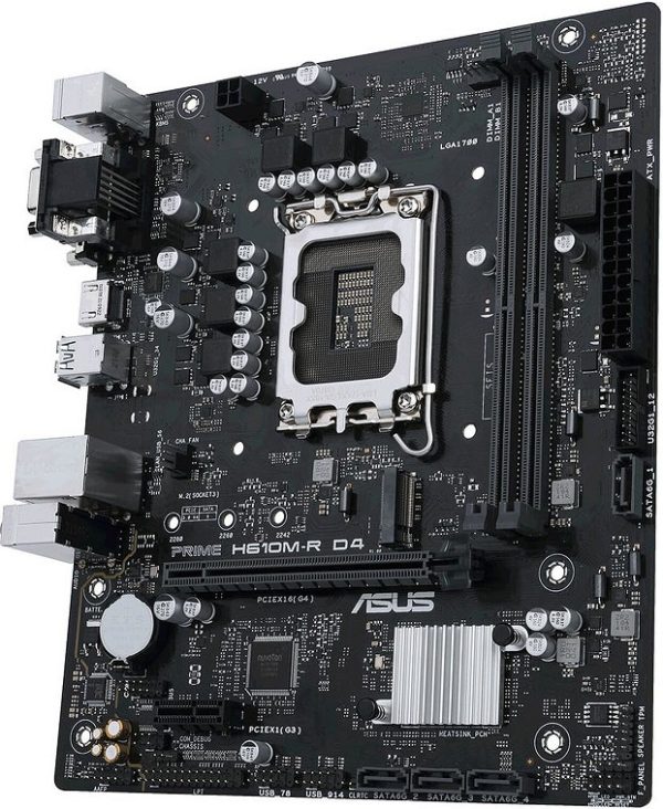 ASUS MB PRIME H610M-R D4-SIIntel H610;LGA17002xDDR4;m.2;VGA,DVI,HDMI;mATX