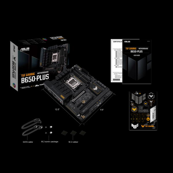 ASUS MB TUF GAMING B650-PLUSAMD B650,AM5;4xDDR5HDMI,DP,RAID;ATX