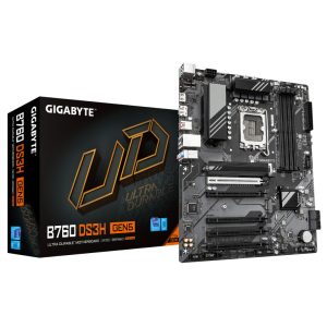 Gigabyte MB B760 DS3H GEN5 LGA1700; 4xDDR5;2xM.2, 4xSATA 6xUSB; HDMI, DP; ATX