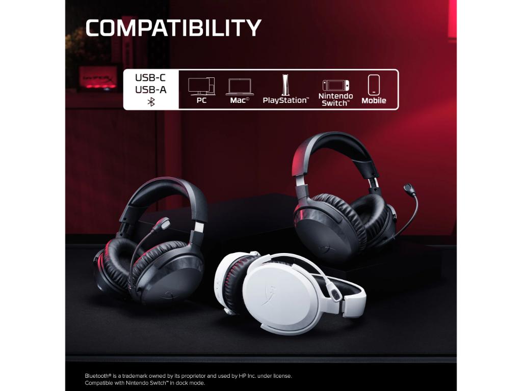 HyperX Cloud Stinger 3 WirelesGaming Headset (Black) - Image 4