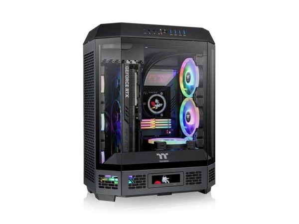 Thermaltake The Tower 600Mid Tower, tempered glass2x140mm PWM fans, VGA: 400mm