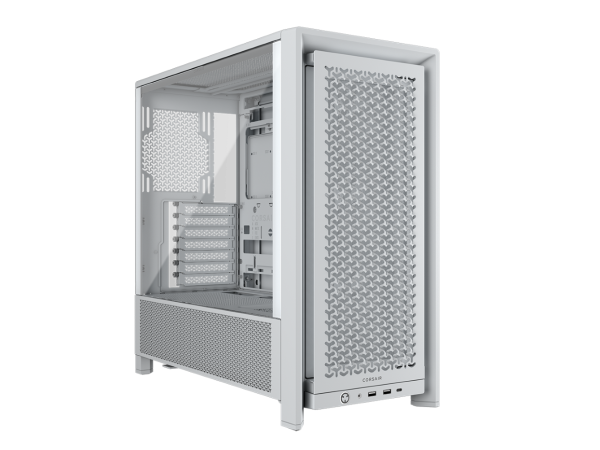 CORSAIR FRAME 4000D RS Case3xRS120 fans, 360mm radiator170mm cooler, 430mm GPU, ATX, White