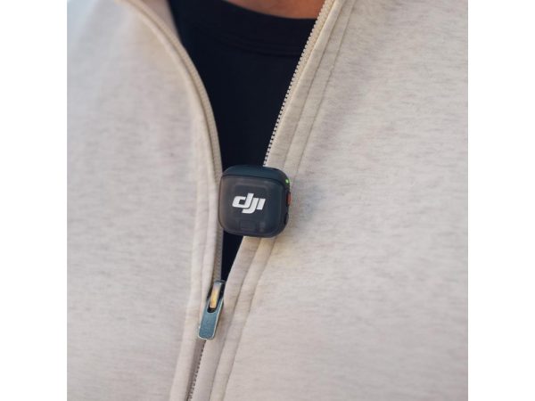 DJI Mic 3 TransmitterMikrofon,prijenos do 250m,5.5hsnimanje,48kHz 24 zvuk,8GB pohrana