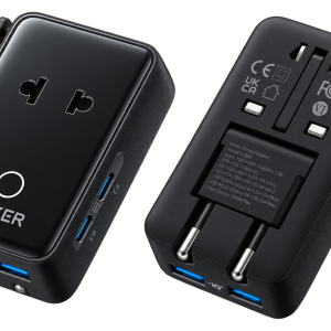 ANKER NANO TRAVEL ADAPTER (5IN1) 20W CRNI