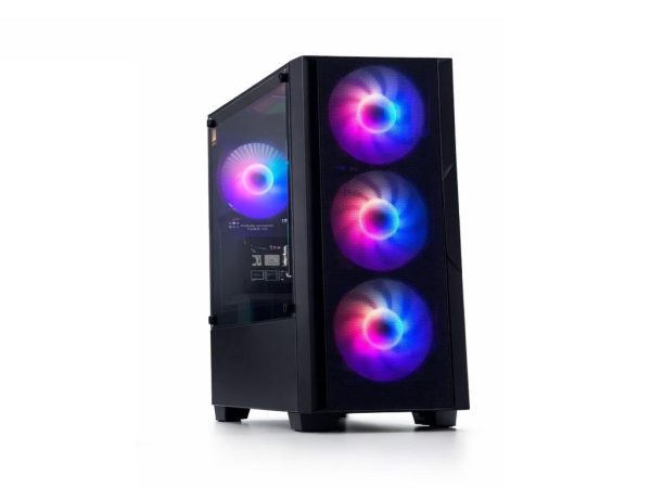DarkFlash AIGO C195 Case4xARGB, Mesh, MicroATX280mm VGA, 240mm Radiator, 2xUSB