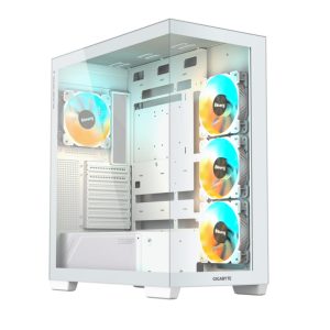 Gigabyte C500 Panoramic Stealt  Mid-tower, ATX, 4x ARGB fans White Case