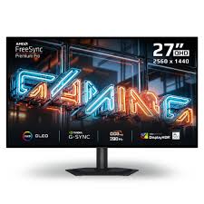 Gigabyte OLED Gaming Monitor MO27Q28G, 27"WOLED, 280Hz 2560x1440(QHD), 335cd/m2,