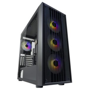 LC-Power Case Gaming 810BE-ATX, ATX, Micro ATX, MiniITX4x 120mm ARGB fans, tempered glass