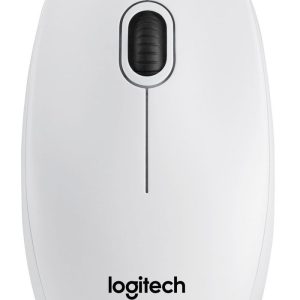 LOGITECH B100 White Optical Miš u bijeloj boji