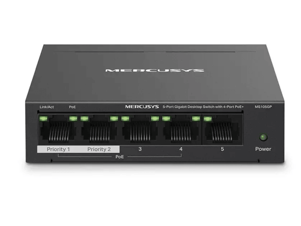 Mercusys MS105GP Switch,
