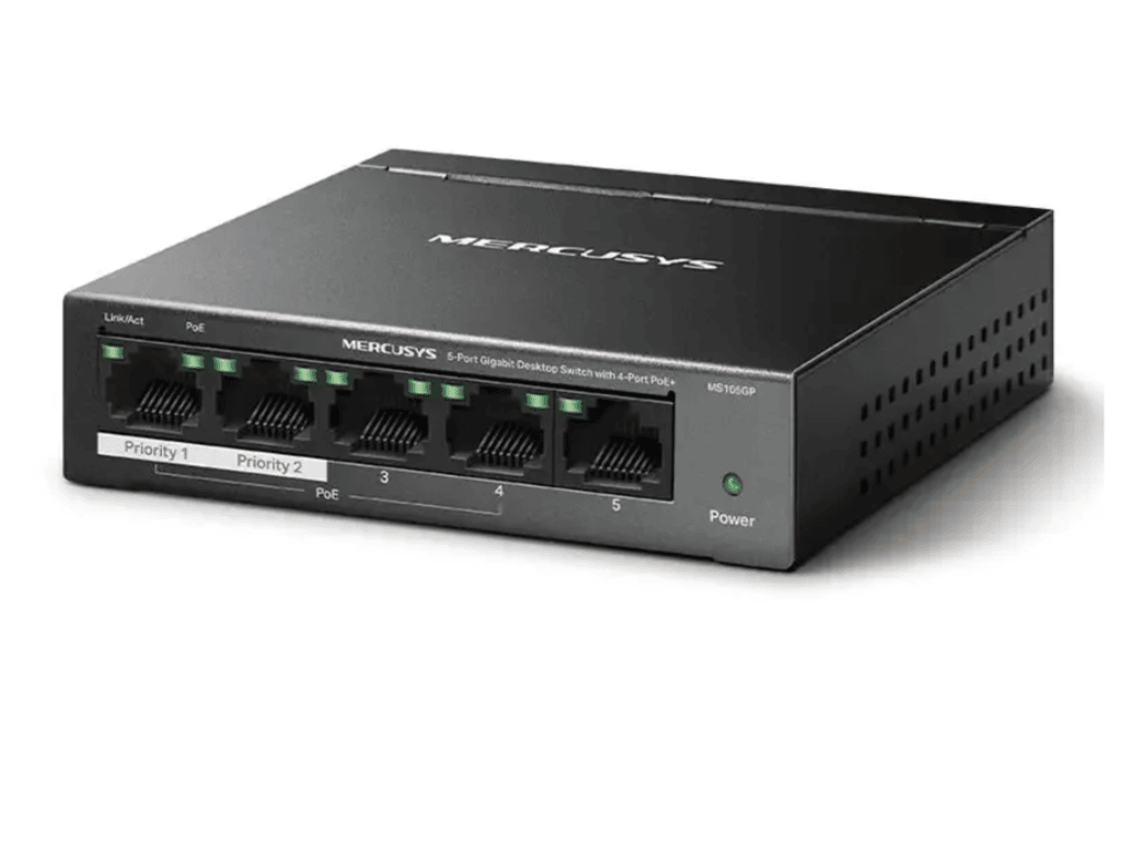 Mercusys MS105GP Switch, - Image 2