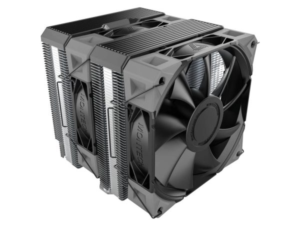 Montech NX600 CPU Cooler Black Dual-tower, 120mm Height: 160mm
