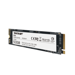 Patriot SSD 512GB M.2;P300 M.2 PCIe Gen 3 x4;up to R/W : 1700/1100MB/s