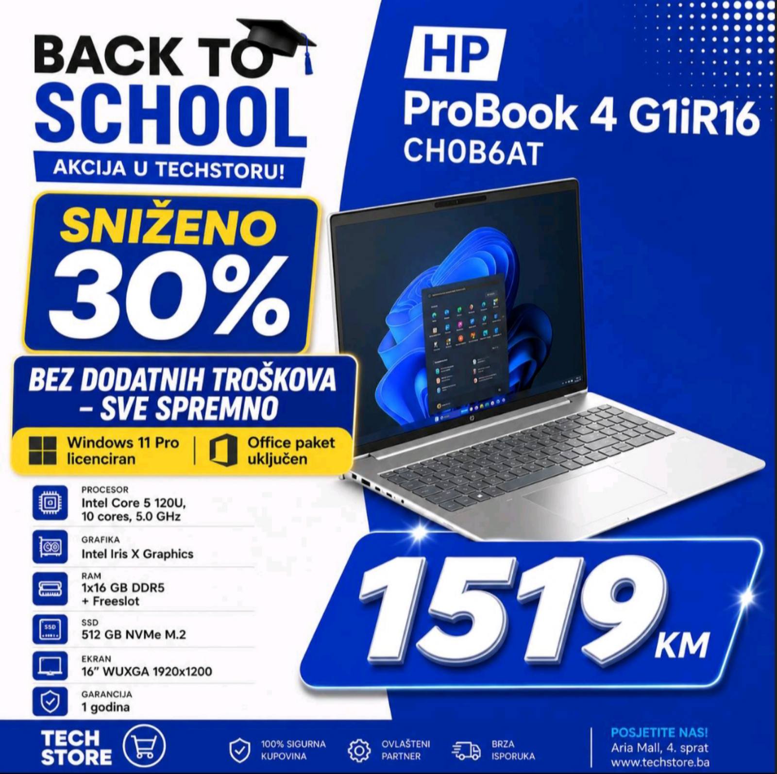 HP PROBOOK 4 G1iR 16 CH0B6AT