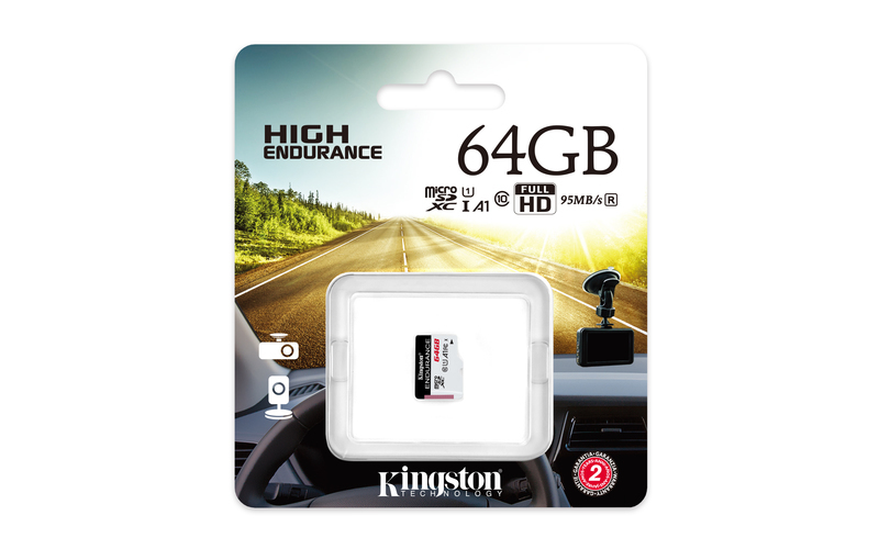 Kingston microSD 64GBHigh Endurance microSD,95MB/s,30MB/s - Image 2