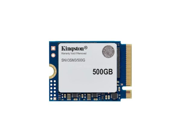 Kingston SSD 500G NV3 M.2 2230NVMe PCIe Gen 4.0x4R/W : 5000/3000MB/s