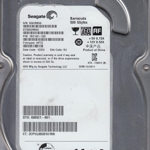 Seagate HDD 500GB SATA3 Pull16MB;6Gb/s;7200RPM12 mjeseci garancija