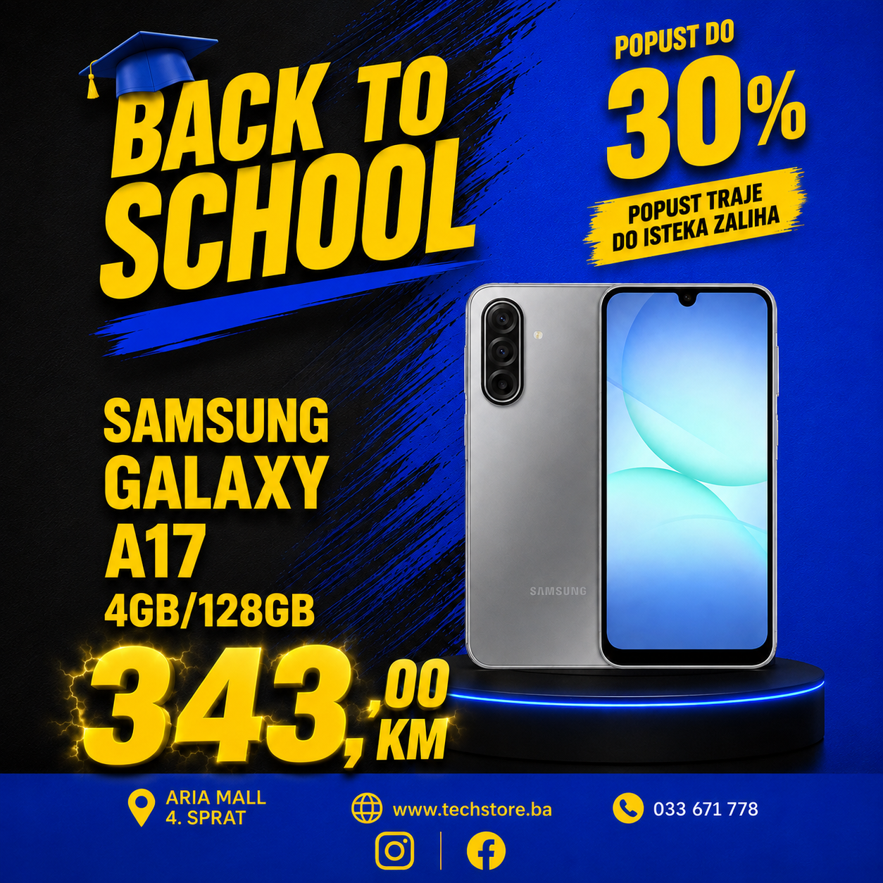 SAMSUNG GALAXY A17 4GB/128GB