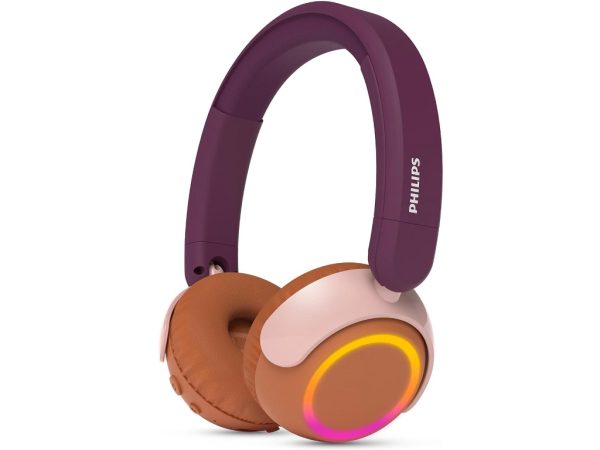 Philips TAK4200 djecije slusBT; LED svjetla; do 45h bateribezicno dijeljenje zvuka; aplikacija