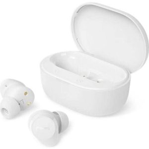 Philips TAT1300WT BT slualicekapice SecureFit; BT 6.0do 24h reprodukcije; boja crna