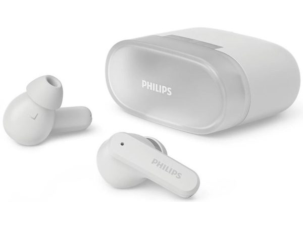 Philips TAT2000WT/00 slušaliceBT 5.4; baterija do 32h; IPX4;tehnologija sa 4 mikrofona;
