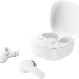 Philips TAT2100WT BT slušalicedo 36h baterija; BT 6.0; IPX4; 4 mikrofona; pogonske jedinice od 10 mm