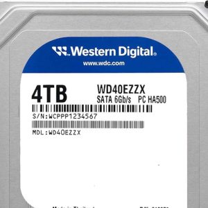WD HDD 4TB SATA3 128MBBlue,5400RPM