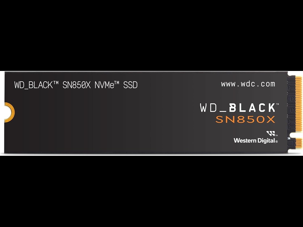 WD SSD 1TB SN850X NVMe BlackPCIe Gen4 x4,7300/6300 MBs