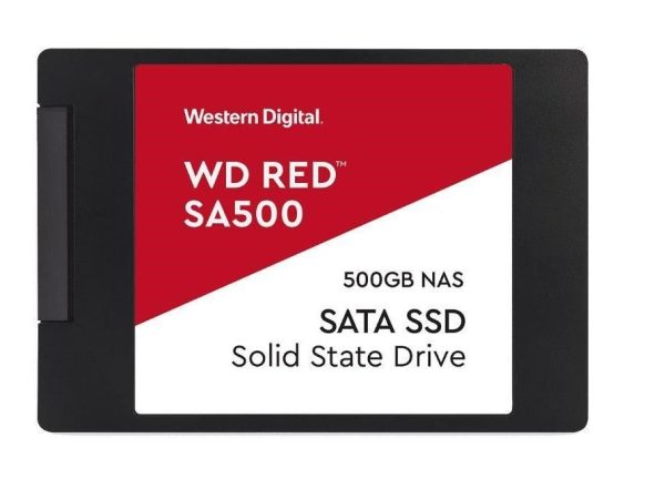 WD SSD 500GB 2,5" SATA REDNAS,560/530 MBs