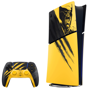 Playstation 5 Slim Digital Edition Konzola Marvels Wolverine Battle Yellow Limited Edition