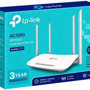 TP-LINK ARCHER C50 AC1200 DUAL BAND RUTER