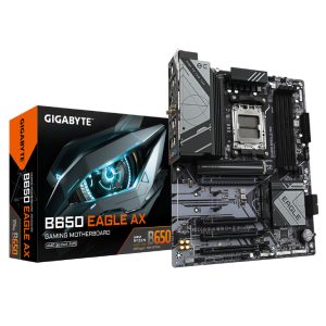 Gigabyte MB B650 EAGLE AXAM5; 4xDDR5; up to 256GB,(up to 8000MHz); 4x SATA,3xM.2, DP, HDMI