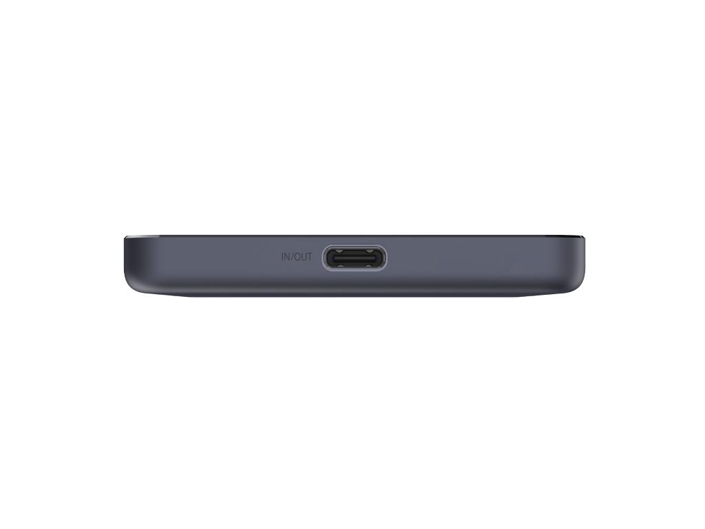 Xiaomi SuperSlim PB 5000 mAh crni USB-C x1, bežično punjenje - Image 3