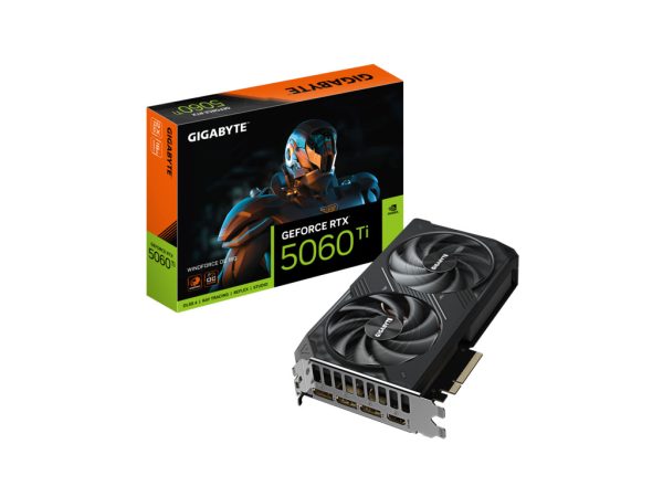 Gigabyte 5060 Ti Windforce OC16GB GDDR7, 128-bit,3x DP, 1x HDMI
